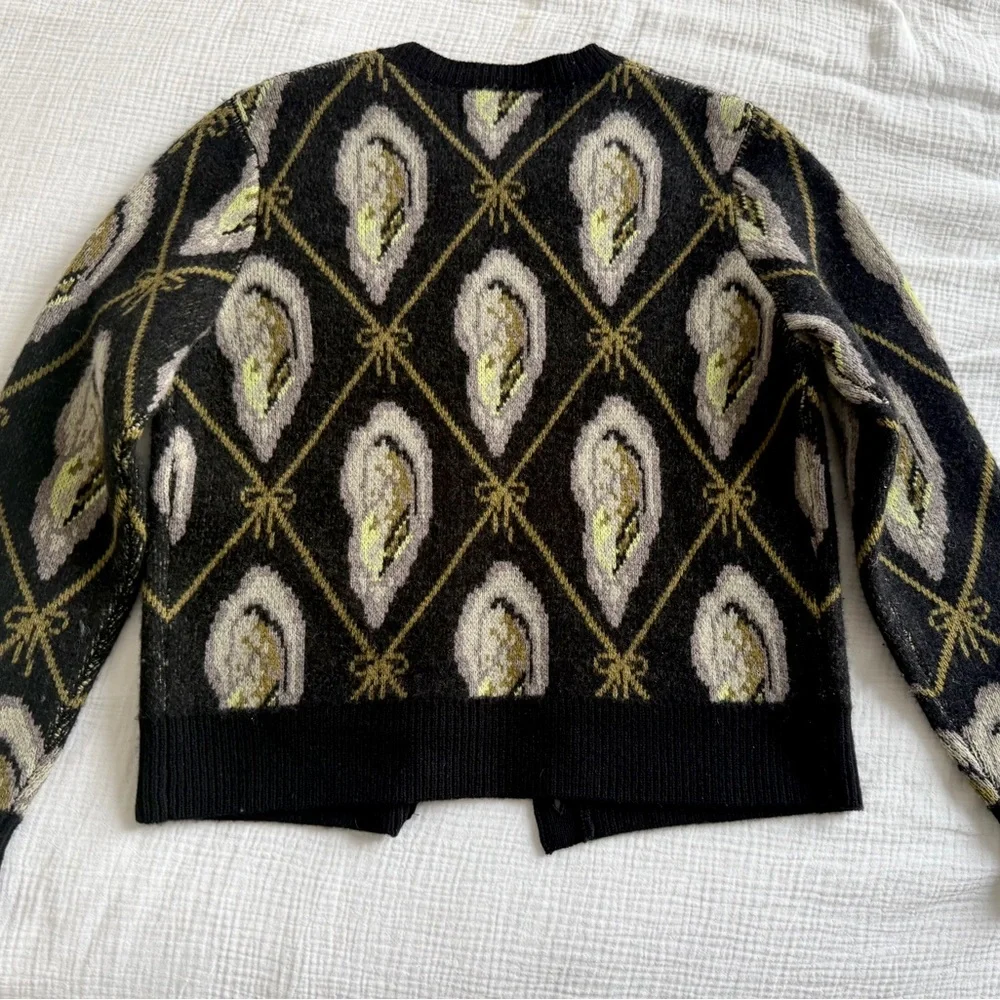 Lingua Franca Oyster Cardigan - Picture 6 of 11